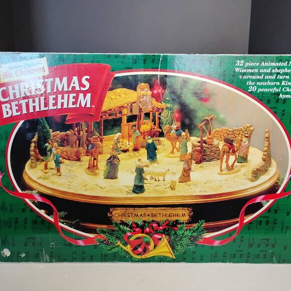 Vintage Mr Christmas Christmas in Bethlehem Nativity 1997 - Picture 1 of 15